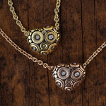 18K Rose Gold Heart Shaped Diamond Pendant & Chain - M-22R15R-Alex Sepkus-Renee Taylor Gallery