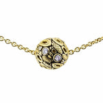 18K Open Oval Diamond Ball Pendant & Chain - M-919-Alex Sepkus-Renee Taylor Gallery