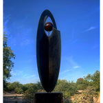 "Offset Oval with Steel Ball"-John Benedict-Renee Taylor Gallery