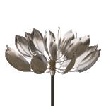 Lotus - Stainless Steel-Lyman Whitaker-Renee Taylor Gallery