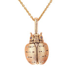 18K Rose Gold Big Bug Sapphire & Diamond Pendant - M-125RS-Alex Sepkus-Renee Taylor Gallery
