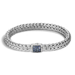 Icon Bracelet, Sterling Silver, Pavé, 7.5MM - BBS90409BSP-John Hardy-Renee Taylor Gallery