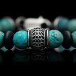 Men's Newport Blue Agate Bracelet - BB49 BLA-William Henry-Renee Taylor Gallery