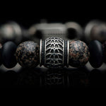Men's Newport Red Obsidian Bracelet - BB49 RSO-William Henry-Renee Taylor Gallery