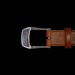 Buckle 3 Labradorite Belt Buckle - BKL3 LAB-William Henry-Renee Taylor Gallery