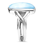 Brie Ring - Rbrie00-00-Marahlago Larimar-Renee Taylor Gallery