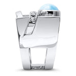 Dante Ring - Rdant00-00-Marahlago Larimar-Renee Taylor Gallery