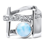 Dante Ring - Rdant00-00-Marahlago Larimar-Renee Taylor Gallery