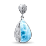 Divine Necklace - Ndivi00-00-Marahlago Larimar-Renee Taylor Gallery