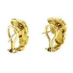18K Evening Flowers Diamond Earrings - E-200DC-Alex Sepkus-Renee Taylor Gallery