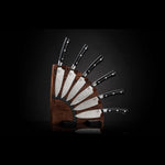 Kultro Steak Tribal w/Walnut Steak Set - K19S-WT-William Henry-Renee Taylor Gallery