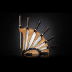 Kultro Gourmet Ebony w/Red Maple Culinary Set - K20-ERM-William Henry-Renee Taylor Gallery