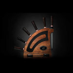 Kultro Gourmet Ebony w/Walnut Culinary Set - K20-EW-William Henry-Renee Taylor Gallery