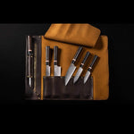 Kultro Gourmet Ebony w/Walnut Culinary Set - K20-EW-William Henry-Renee Taylor Gallery