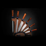 Kultro Gourmet Ironwood w/Walnut Culinary Set - K20-IRW-William Henry-Renee Taylor Gallery