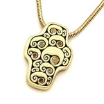 18K Cross Diamond Pendant & Chain- M-1219-Alex Sepkus-Renee Taylor Gallery