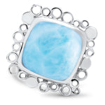 Mystic Ring - Rmyst00-00-Marahlago Larimar-Renee Taylor Gallery