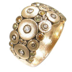 18K Ocean Natural Mix Color Diamond Ring - R-110R-Alex Sepkus-Renee Taylor Gallery