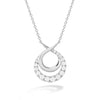 Optima Double Circle Diamond Necklace - HFNOPC00758Y-Hearts on Fire-Renee Taylor Gallery
