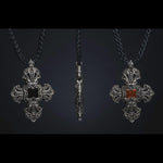 Men's Kells Cross III Necklace - P10 DB-William Henry-Renee Taylor Gallery
