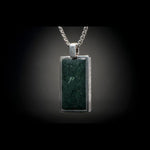 Men's Black Jade Pinnacle Necklace - P43 BLK J-William Henry-Renee Taylor Gallery