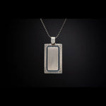 Men's Fordite Shift Necklace - P44 FD-William Henry-Renee Taylor Gallery