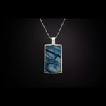 Men's Blue Mammoth Shift Necklace - P44 MT BL-William Henry-Renee Taylor Gallery