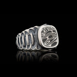 Men's Echelon Damascus Ring - Ring 7 DAM-William Henry-Renee Taylor Gallery
