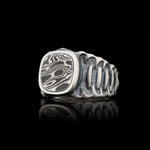 Men's Echelon Damascus Ring - Ring 7 DAM-William Henry-Renee Taylor Gallery