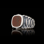 Men's Echelon Dinosaur Bone Ring - Ring 7 DB-William Henry-Renee Taylor Gallery