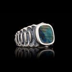 Men's Echelon Labradorite Ring - Ring 7 LAB-William Henry-Renee Taylor Gallery