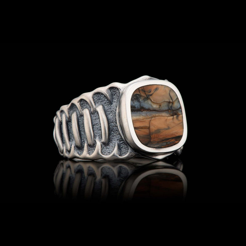 Men's Echelon Mammoth Tooth Ring - Ring 7 MT-William Henry-Renee Taylor Gallery