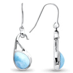 Seduction Earrings - Esedu00-00-Marahlago Larimar-Renee Taylor Gallery