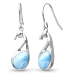 Seduction Earrings - Esedu00-00-Marahlago Larimar-Renee Taylor Gallery