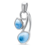 Seduction Necklace - Nsedu00-ch-Marahlago Larimar-Renee Taylor Gallery