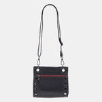 TONY SML - Black/Brushed Gold Red Zip-Hammitt-Renee Taylor Gallery