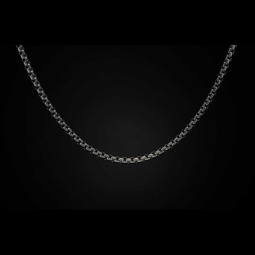 Black Box Chain - 3.7mm - BLACK BOX CHAIN 3.7-William Henry-Renee Taylor Gallery