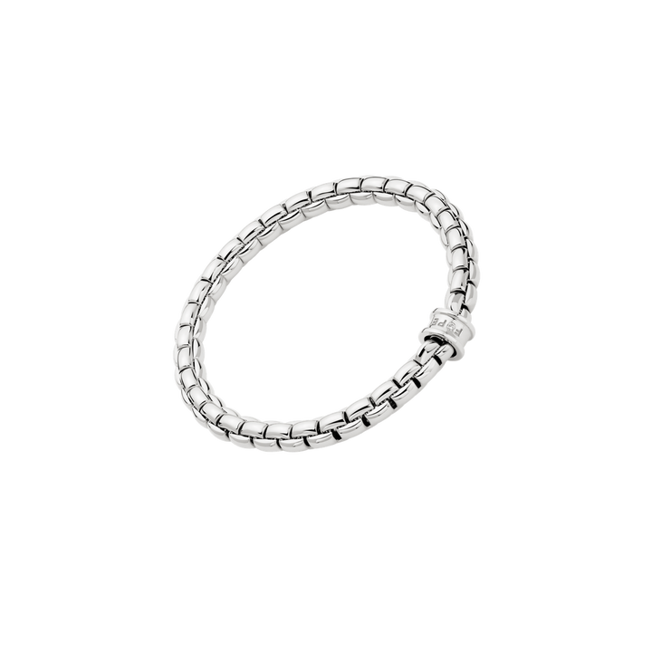 Flex'it EKA 18k White Gold Bracelet with a White Diamond-FOPE-Renee Taylor Gallery