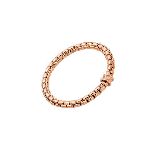 Flex'it EKA 18k Rose Gold Bracelet with a White Diamond-FOPE-Renee Taylor Gallery