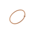 Flex'it PRIMA 18K Rose Gold & Diamond 3.4mm Bracelet-FOPE-Renee Taylor Gallery