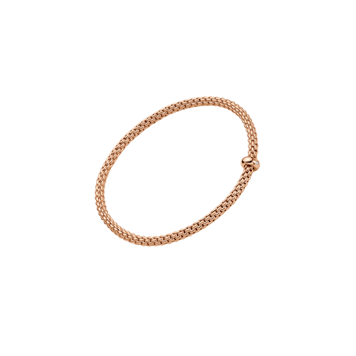 Flex'it PRIMA 18K Rose Gold & Diamond 3.4mm Bracelet-FOPE-Renee Taylor Gallery