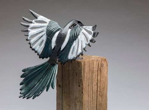 "Magpie: Banks"-Sandy Graves-Renee Taylor Gallery