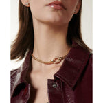 18K Yellow Gold and Diamond Necklace-FOPE-Renee Taylor Gallery