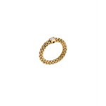 Flex'It Souls 18K Yellow Gold White Diamond Ring-FOPE-Renee Taylor Gallery