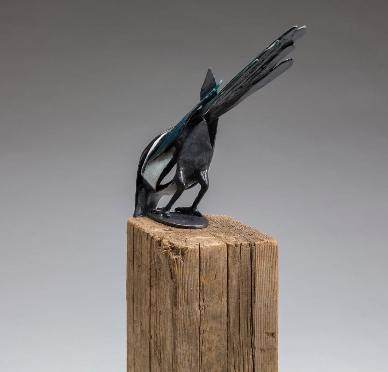 "Magpie: Snoop"-Sandy Graves-Renee Taylor Gallery