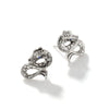 Naga Stud Earrings with Blue Sapphire Eyes - EBS60256BSP-John Hardy-Renee Taylor Gallery