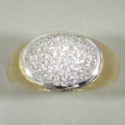 18k Yellow Gold & Diamond Ring - 501H-YG-Paramount Gems-Renee Taylor Gallery