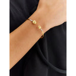 "Élite" Gold and Diamonds Handmade Bangle - BS5-583-Nanis-Renee Taylor Gallery