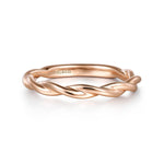 14K Rose Gold Matching Wedding Band - WB16188R6K4JJJ-Gabriel & Co.-Renee Taylor Gallery