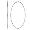 14K White Gold 30mm Round Classic Hoop Earrings - EG1360-Gabriel & Co.-Renee Taylor Gallery
